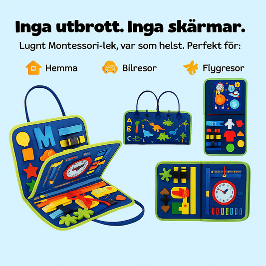 SmartLek Montessori-set – Lär genom lek!