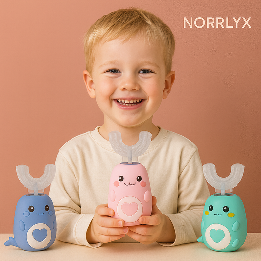 Smart U-formad barntandborste – gör borstningen rolig, snabb och effektiv