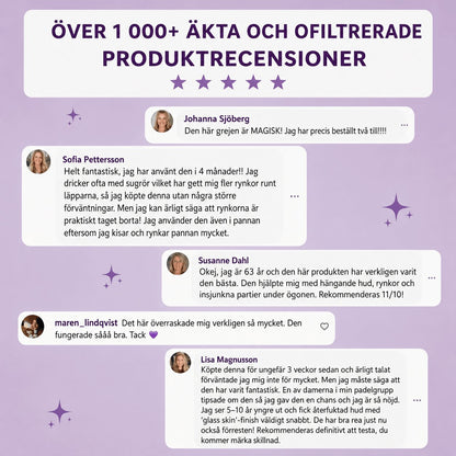 Förvandla rynkor, fina linjer och trötta veck naturligt
