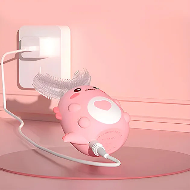 Smart U-formad barntandborste – gör borstningen rolig, snabb och effektiv