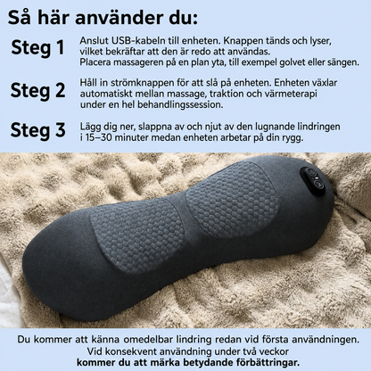 Bli av med ditt ryggsmärta och ischias utan operation på 15 minuter om dagen