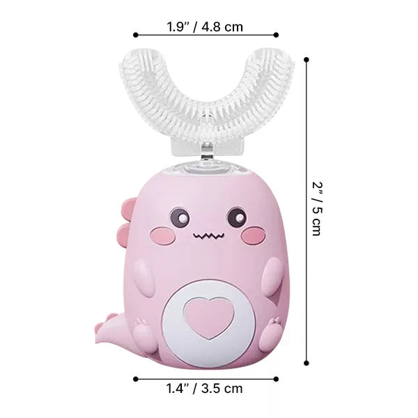 Smart U-formad barntandborste – gör borstningen rolig, snabb och effektiv